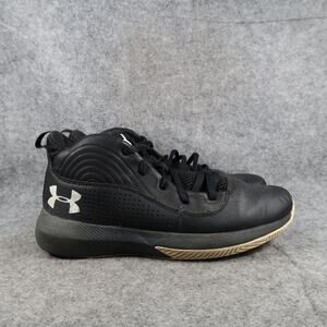 Under Armour Shoes Youth 5.5 Basketball Sneakers Lockdown Trainers Athletic Mid